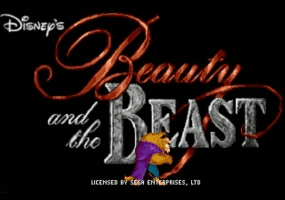Beauty & the Beast Roar of Beast Title Screen